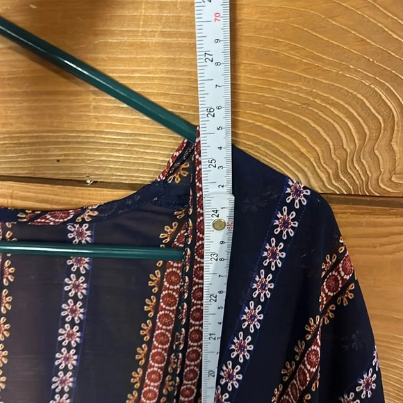 Live 4 Truth Kimono Womens S Floral detail Print Lightweight Open Front sheer - Picture 6 of 10